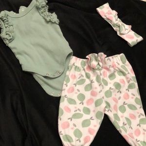 Pant set with headband